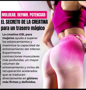 CREATINA PARA MUJERES (GLUTEOS MAS LEVANTADOS Y  TONIFICADOS)