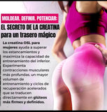 CREATINA PARA MUJERES (GLUTEOS MAS LEVANTADOS Y  TONIFICADOS)